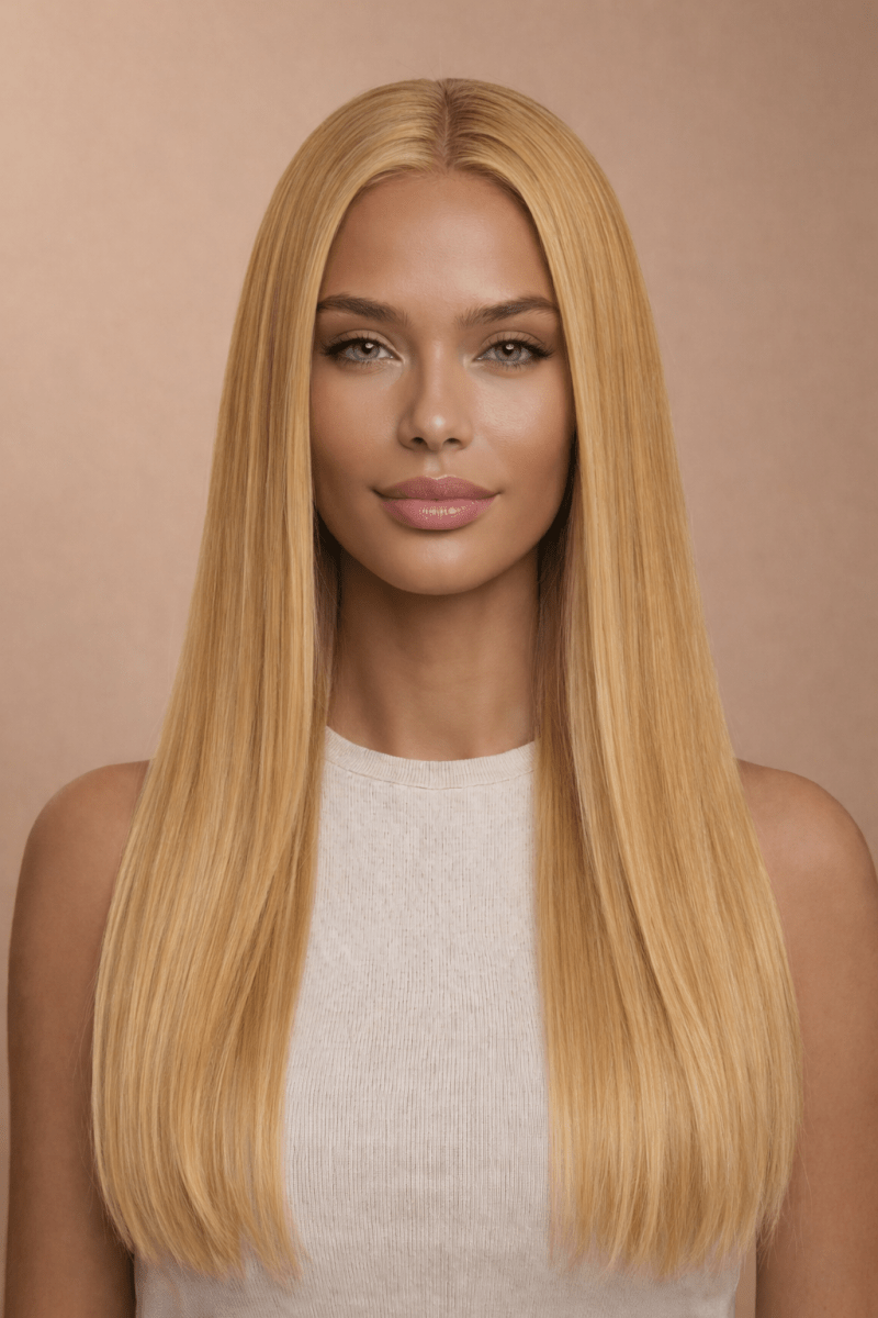 SAMPLE - Caramel - Human Hair Wigs - Milk &amp; Honey Wigs