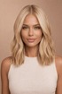 SAMPLE - Rooted Warm Blonde - Human Hair Wigs | Milk & Honey Wigs