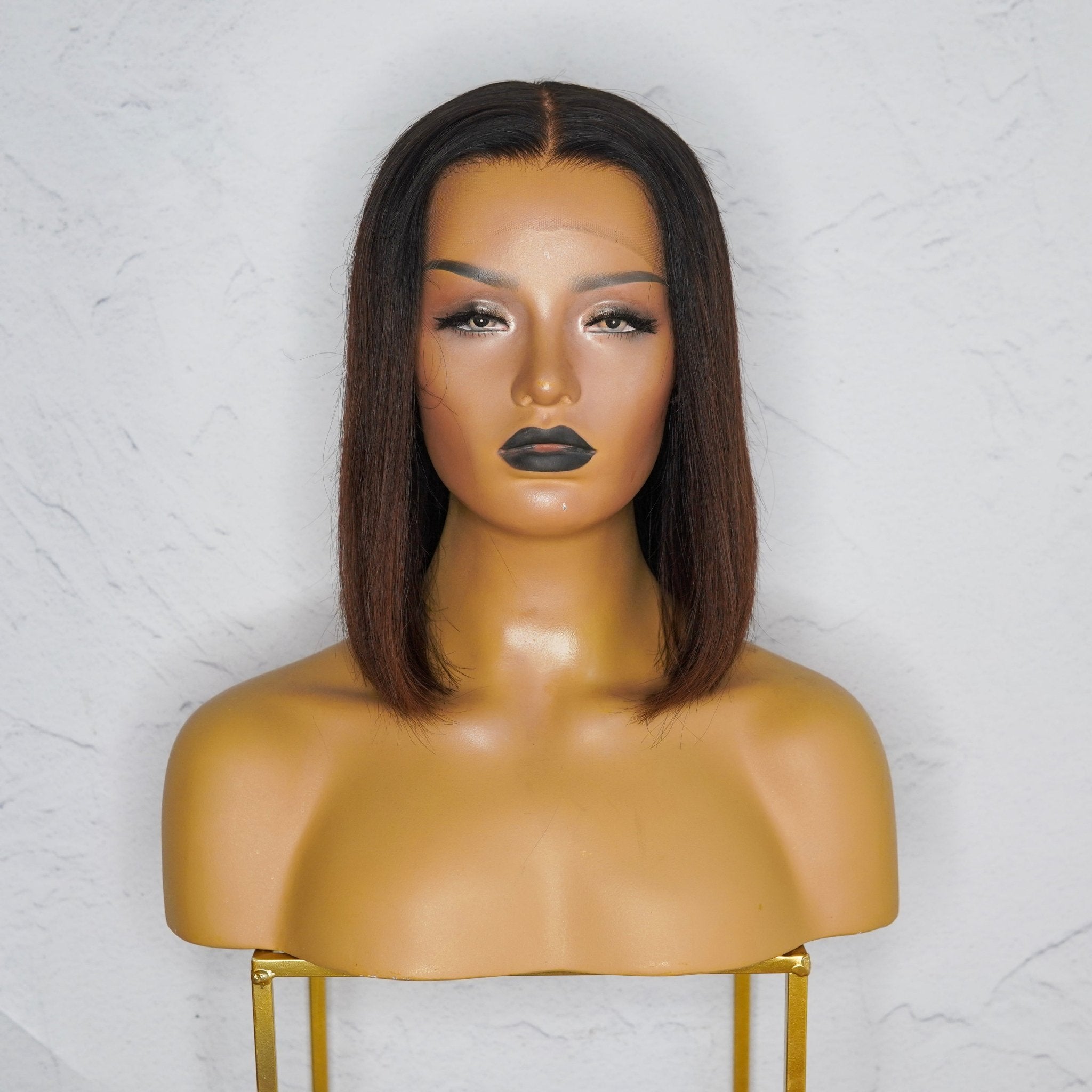 SARA Human Hair Lace Front Wig - Milk &amp; Honey Wigs