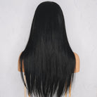 SEAMLESS Ready To Wear 20" 9x6" 1 JET BLACK Straight Human Hair Wig **READY TO SHIP** - Milk & Honey Wigs