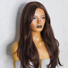 SELENE Dark Brown Lace Front Wig - Milk & Honey Wigs