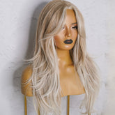 SELENE Frosted Blonde Lace Front Wig - Milk & Honey Wigs