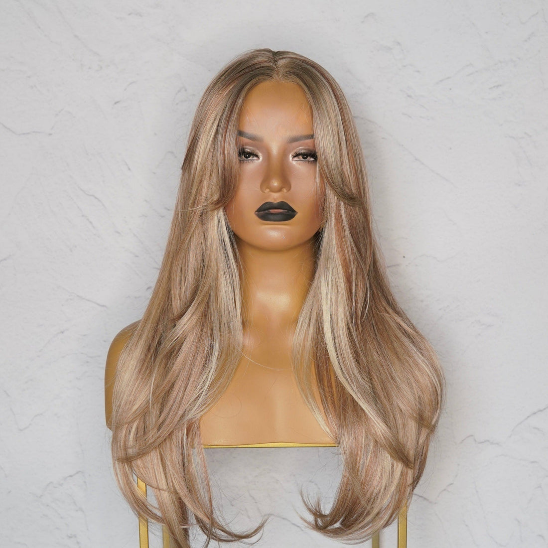 SELENE Mixed Beach Blonde Lace Front Wig - Milk &amp; Honey Wigs