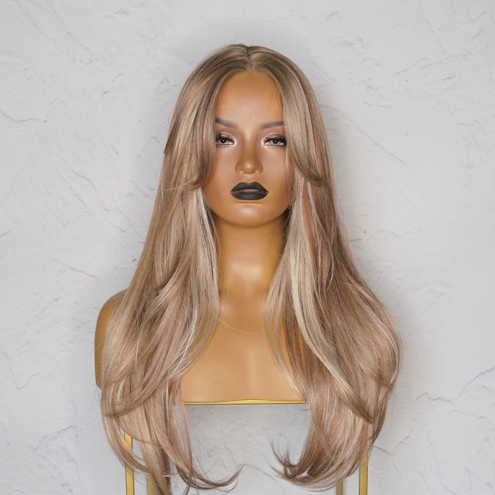 SELENE Mixed Beach Blonde Lace Front Wig - Milk &amp; Honey Wigs
