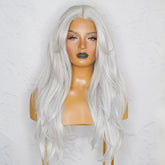 SELENE Silver Lace Front Wig - Milk & Honey Wigs