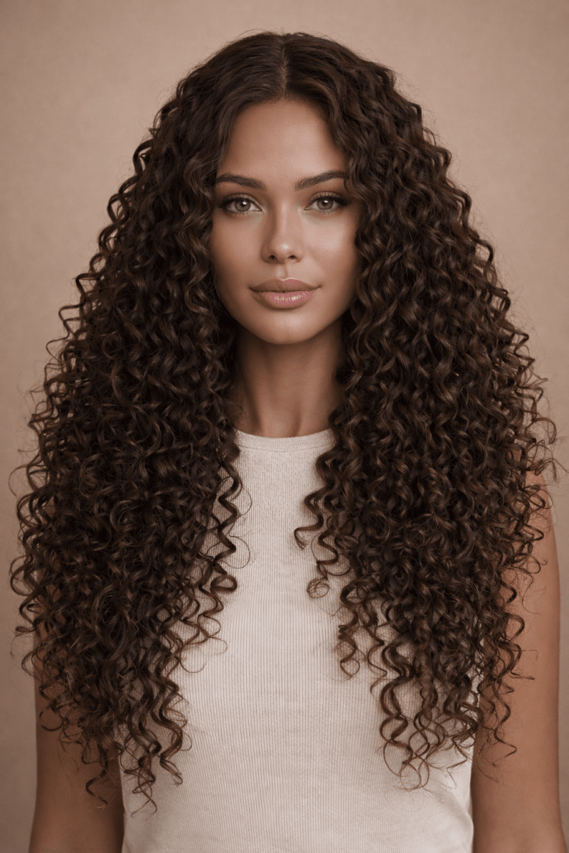 SHIRLEY - Dark Brown - Lace Front Wig - Milk &amp; Honey Wigs