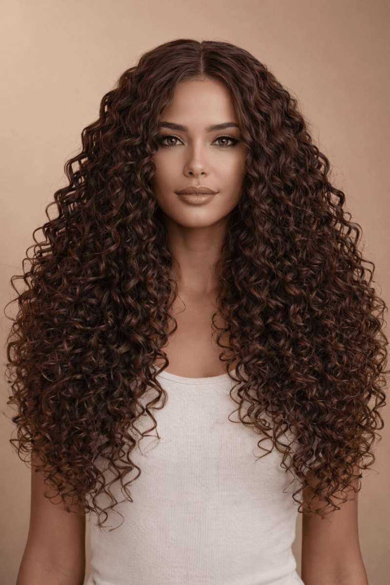 SHIRLEY - Medium Brown - Lace Front Wig - Milk &amp; Honey Wigs