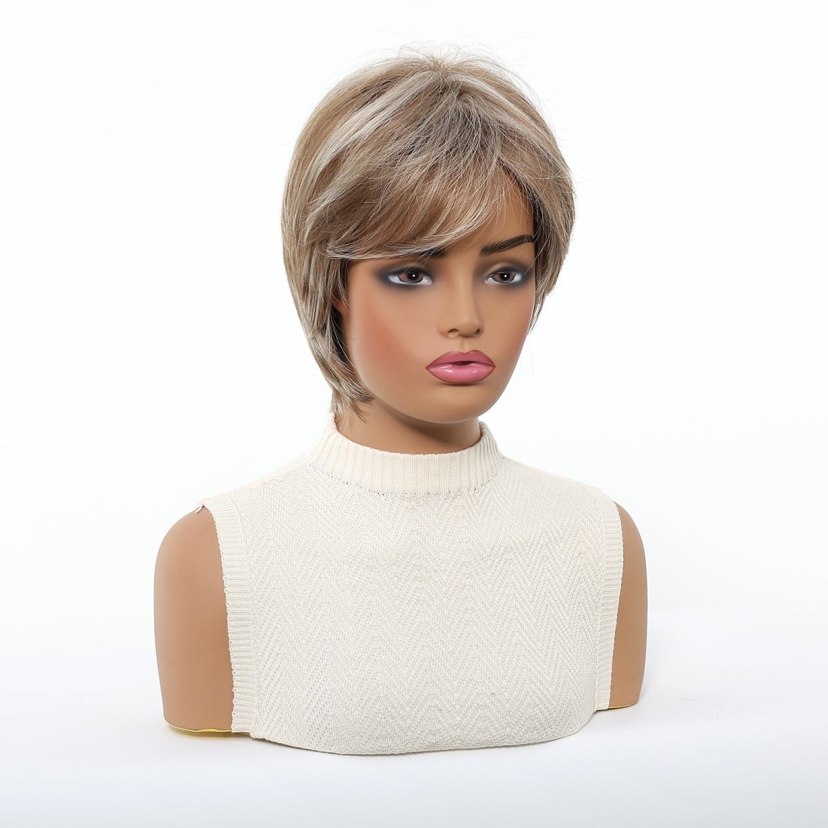 Short Layered Pixie Cut Wig - MARKETPLACE - Milk &amp; Honey Wigs