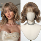 Short Wavy Brown Wig - MARKETPLACE - Milk & Honey Wigs