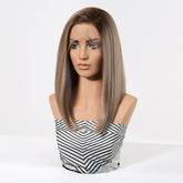 Shoulder Length Dark Blonde 13x6 Lace Front Wig - MARKETPLACE - Milk & Honey Wigs