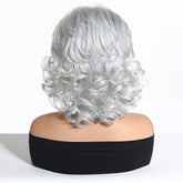 Silver Curl Fringe Wig - MARKETPLACE - Milk & Honey Wigs