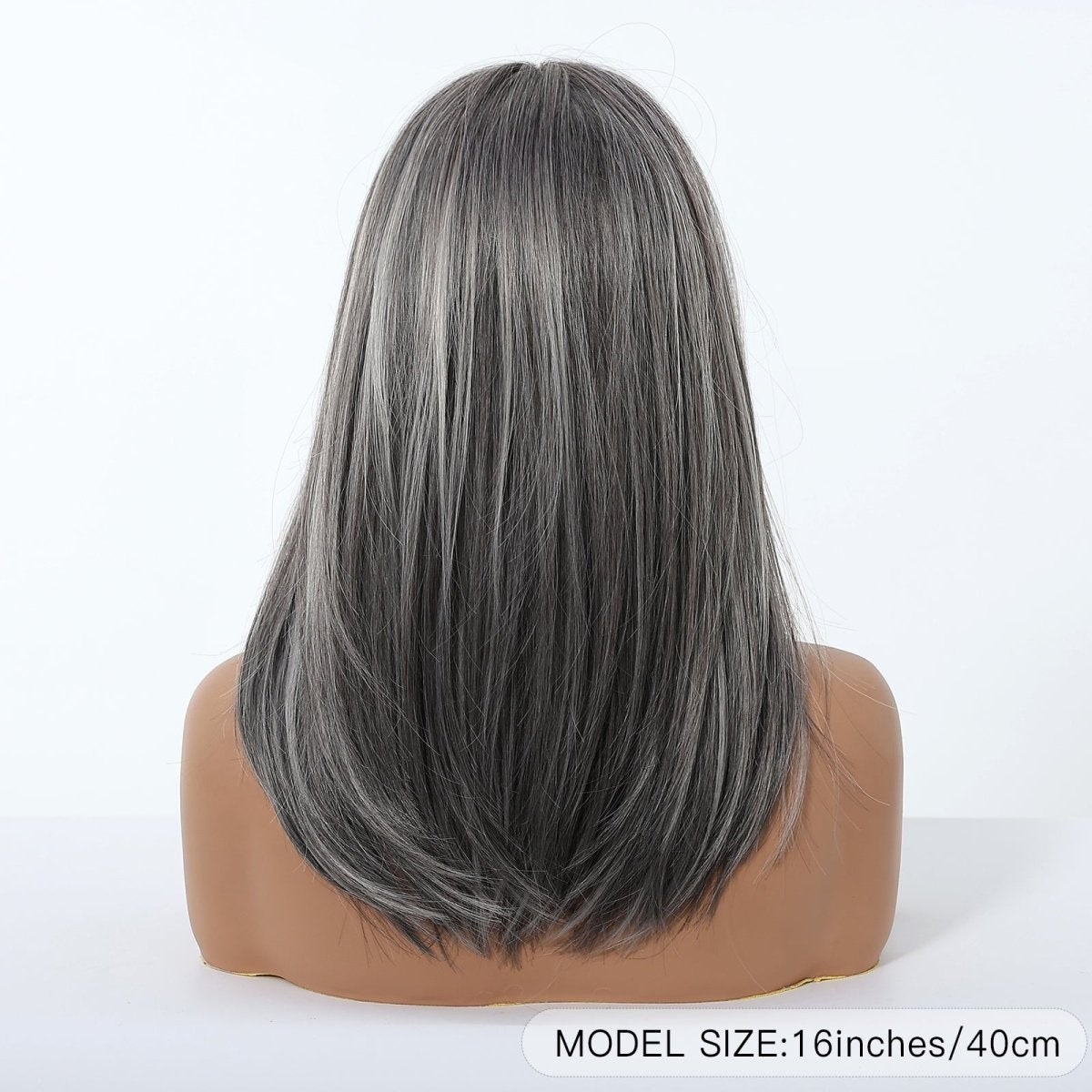 Silver Grey Layered Wig - MARKETPLACE - Milk &amp; Honey Wigs