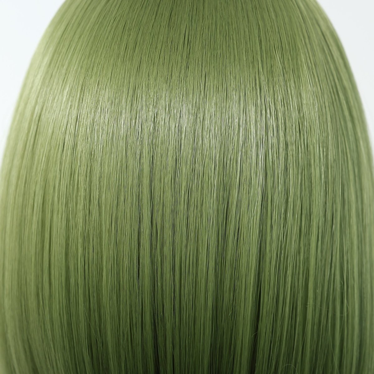 Sleek Olive Green Bob Wig - MARKETPLACE - Milk &amp; Honey Wigs