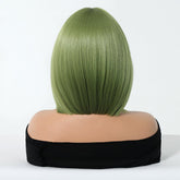 Sleek Olive Green Bob Wig - MARKETPLACE - Milk & Honey Wigs