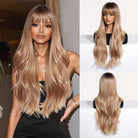 Soft Wavy Honey Brown Wig - MARKETPLACE - Milk & Honey Wigs