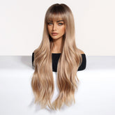 Soft Wavy Honey Brown Wig - MARKETPLACE - Milk & Honey Wigs