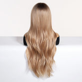 Soft Wavy Honey Brown Wig - MARKETPLACE - Milk & Honey Wigs