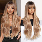 Soft Wavy Honey Brown Wig - MARKETPLACE - Milk & Honey Wigs