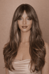STEFANIE - Brown - Fringe Wig - Milk & Honey Wigs