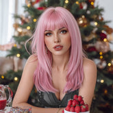 Straight Pastel Pink Wig - MARKETPLACE - Milk & Honey Wigs