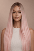 SUGAR - Pink - Human Hair Wig | Pink, 26 Inch, 13x6 Lace Front, Human Hair | Milk & Honey Wigs