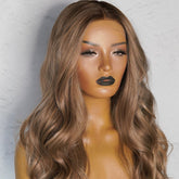 SYDNEY Ash Blonde Lace Front Wig - Milk & Honey Wigs