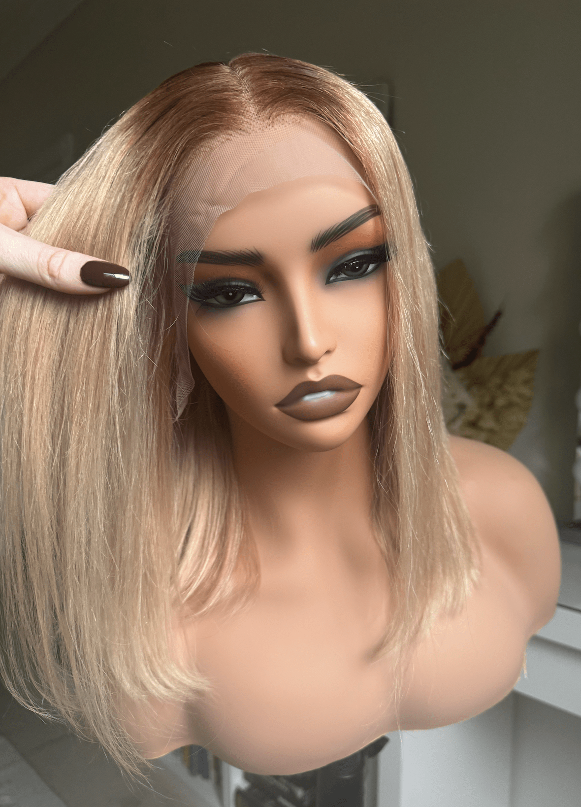 Tammy Blonde Human Hair Lace Front Wig **Ready To Ship** - Milk & Honey Wigs