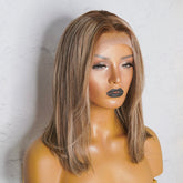 TANA Human Hair Lace Front Wig **READY TO SHIP** - Milk & Honey Wigs