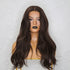 TARA Dark Brown Lace Front Wig - Milk & Honey Wigs