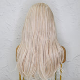 TARA White Blonde Lace Front Wig - Milk & Honey Wigs