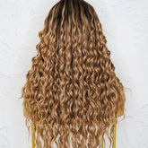 TEGAN Caramel Curly Lace Front Wig - Milk & Honey Wigs