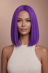 TILLY - Purple - Lace Front Wig - Milk & Honey Wigs