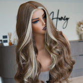 TYLER Caramel Lace Front Wig - Milk & Honey Wigs