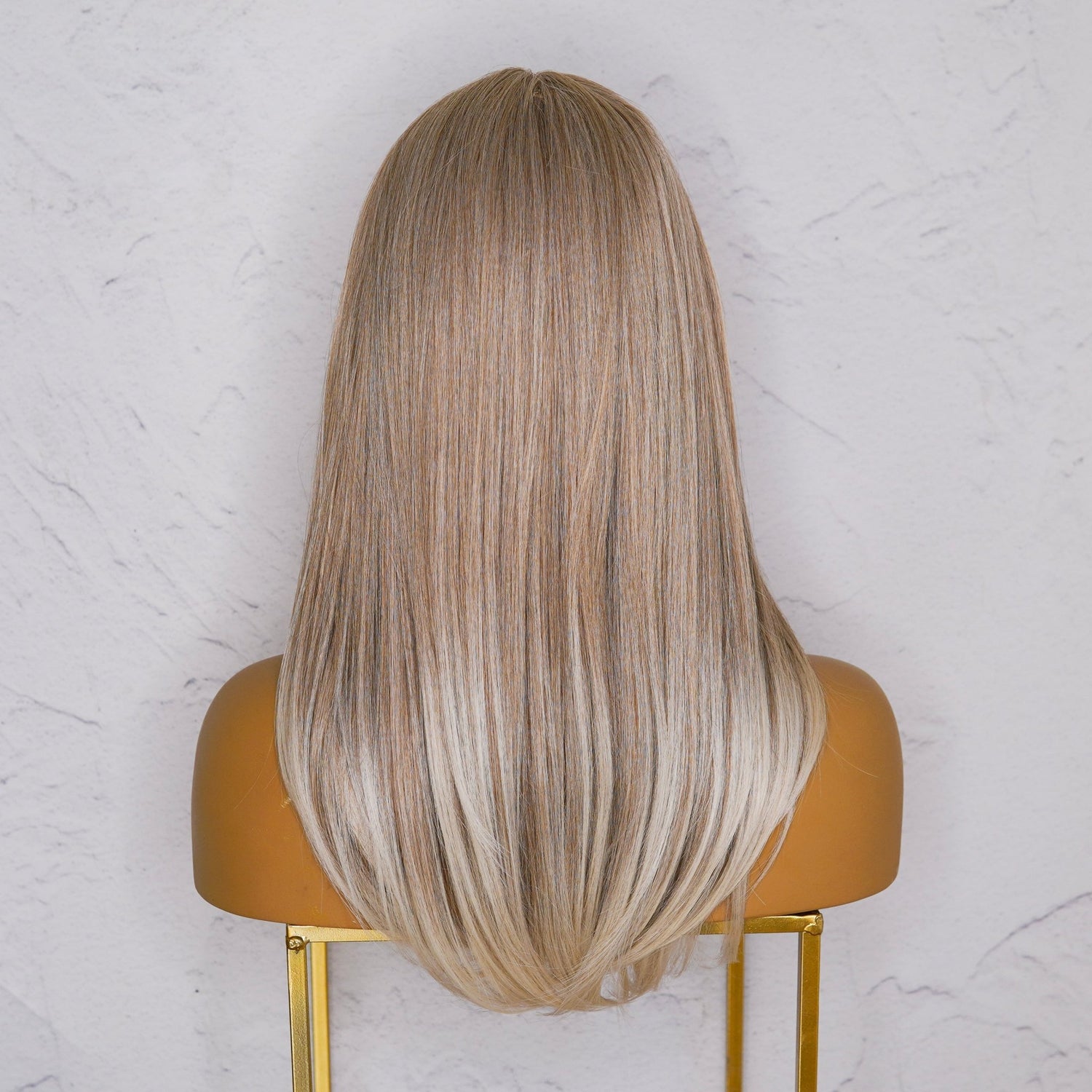 VALERIE Frosted Blonde Lace Front Wig - Milk &amp; Honey Wigs
