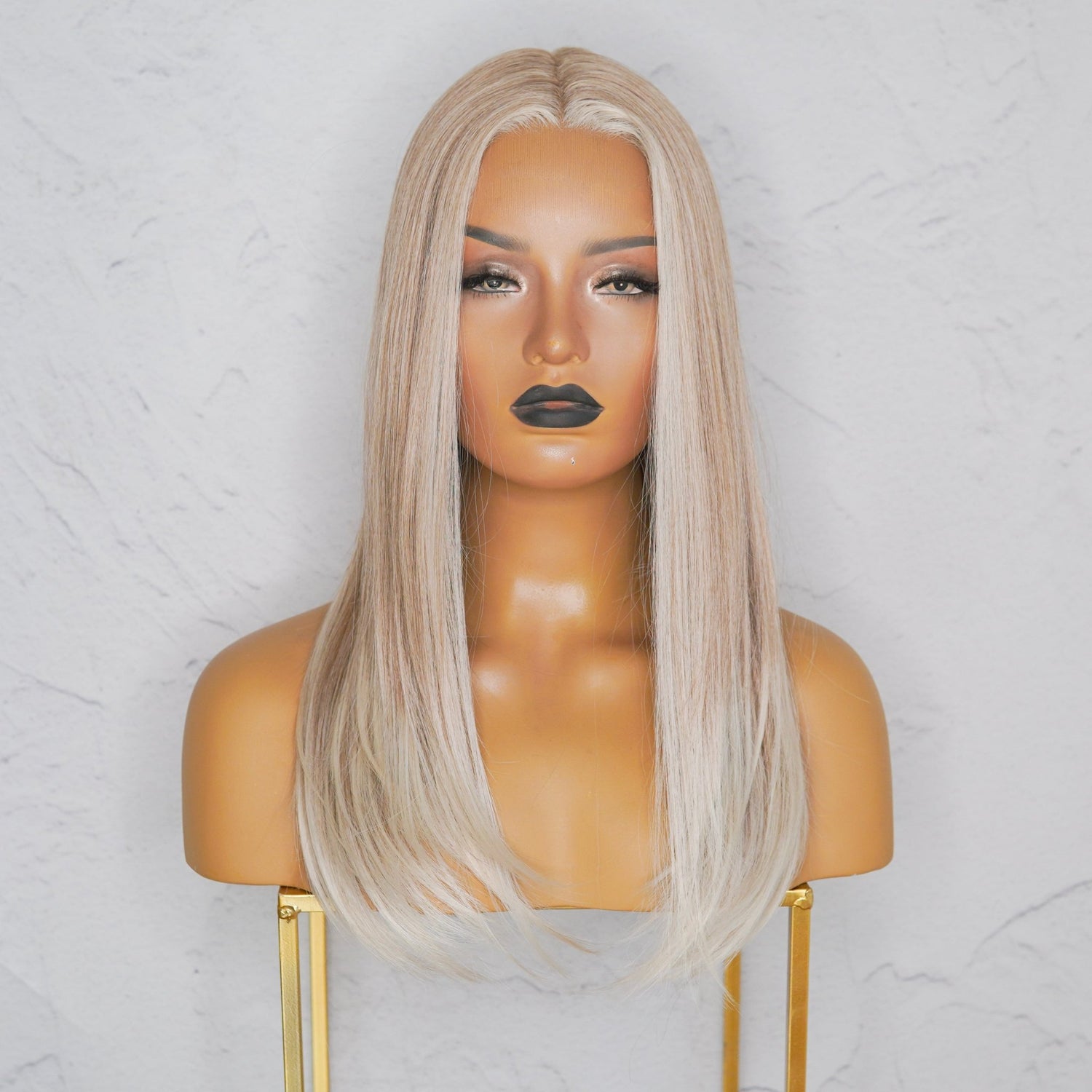 VALERIE Frosted Blonde Lace Front Wig - Milk &amp; Honey Wigs