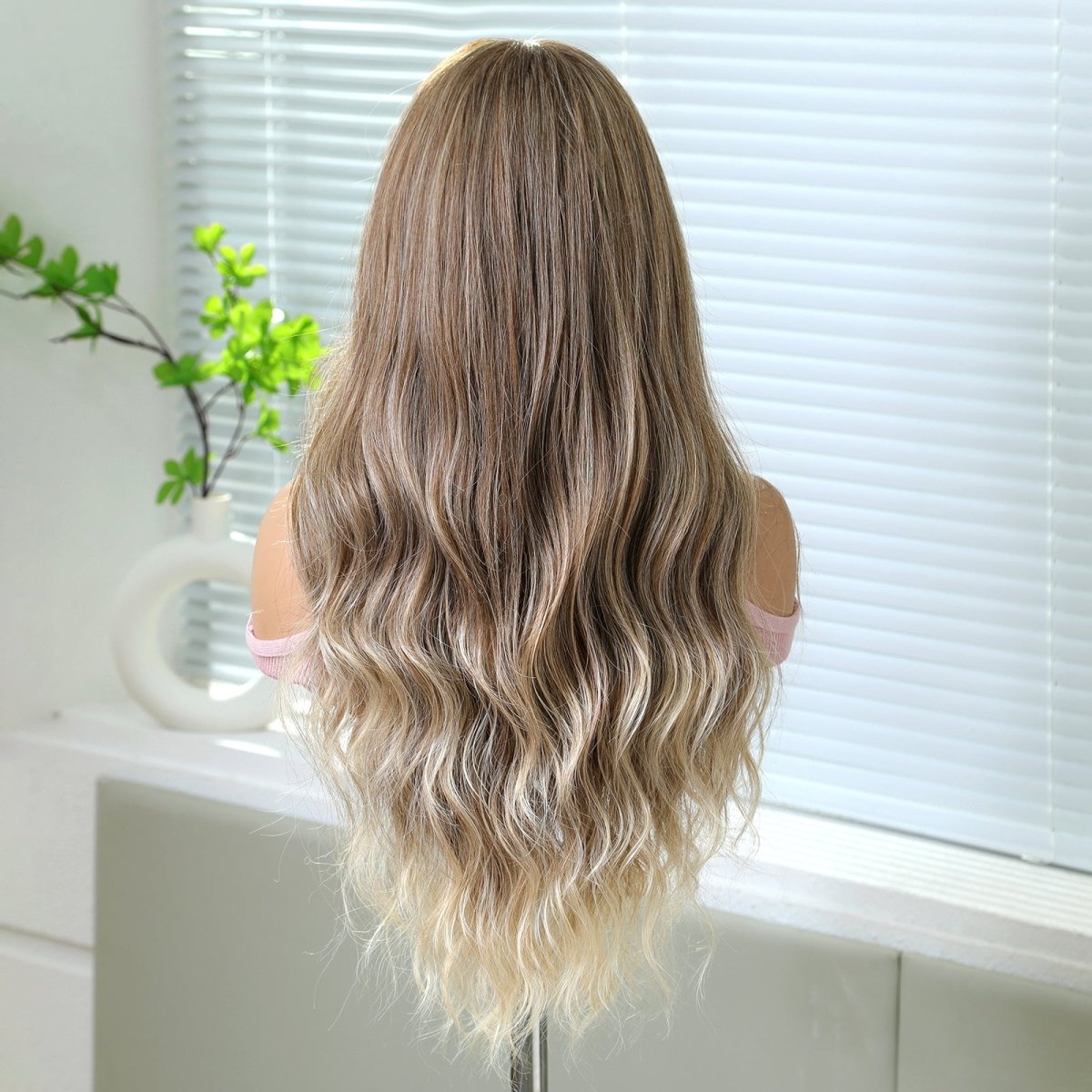Wavy Long Warm Blonde 13x6 Lace Front Wig - MARKETPLACE - Milk &amp; Honey Wigs