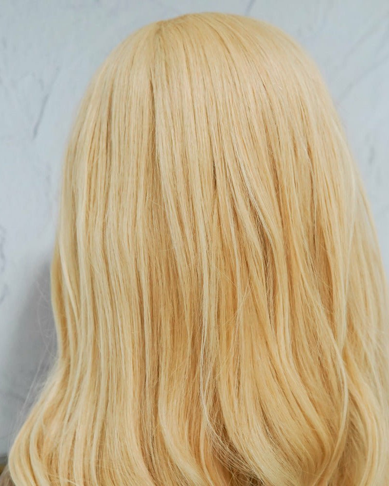 WILLOW Ombre Blonde Human Hair U Part Wig - Milk & Honey