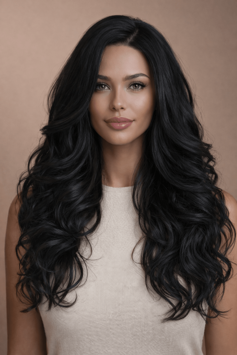 WILMA - Natural Black - Lace Front Wig - Milk &amp; Honey Wigs
