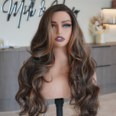 WILMA Warm Brown Lace Front Wig - Milk & Honey Wigs