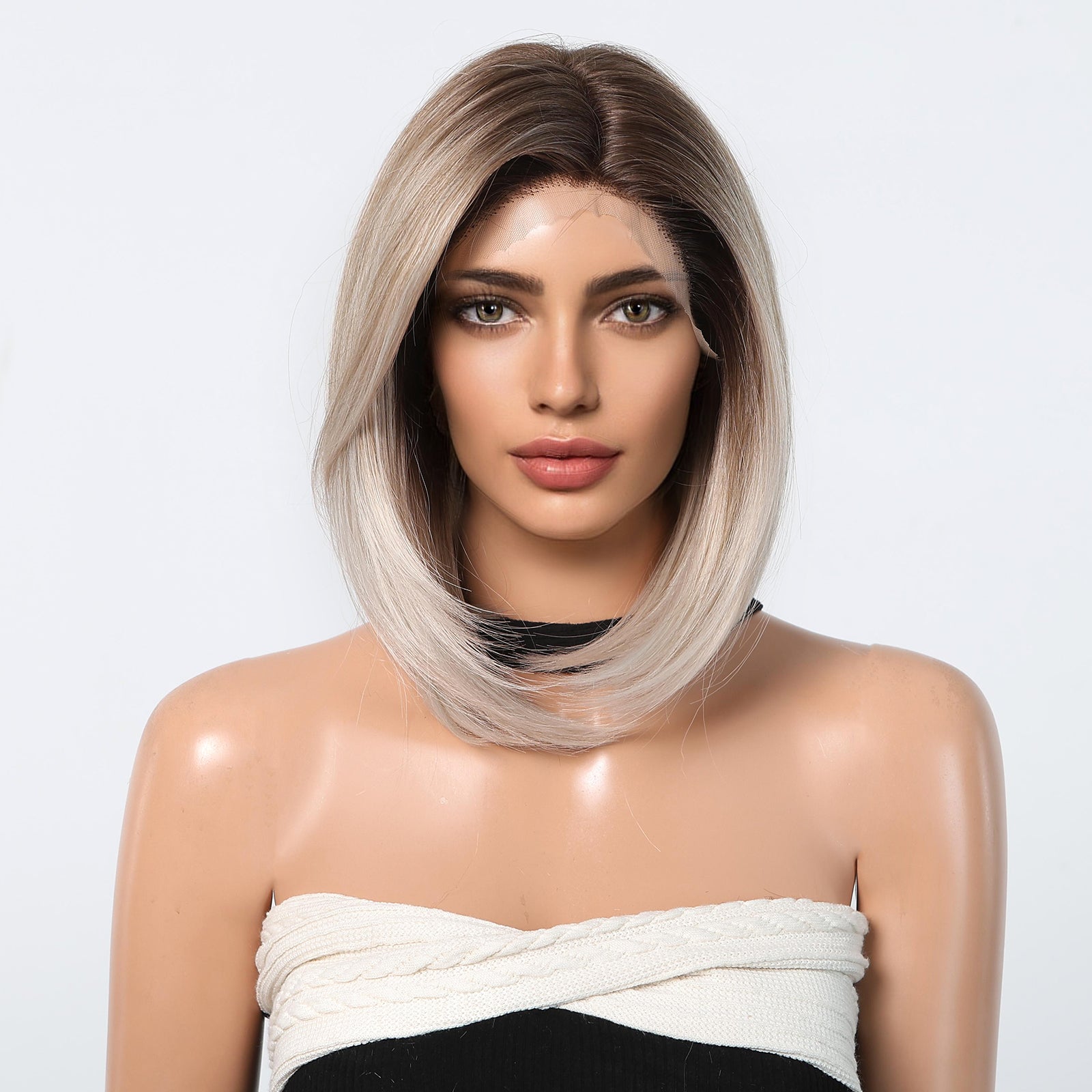 Lived In Ombre Blonde Bob 13x6 Lace Front Wig - MARKETPLACE