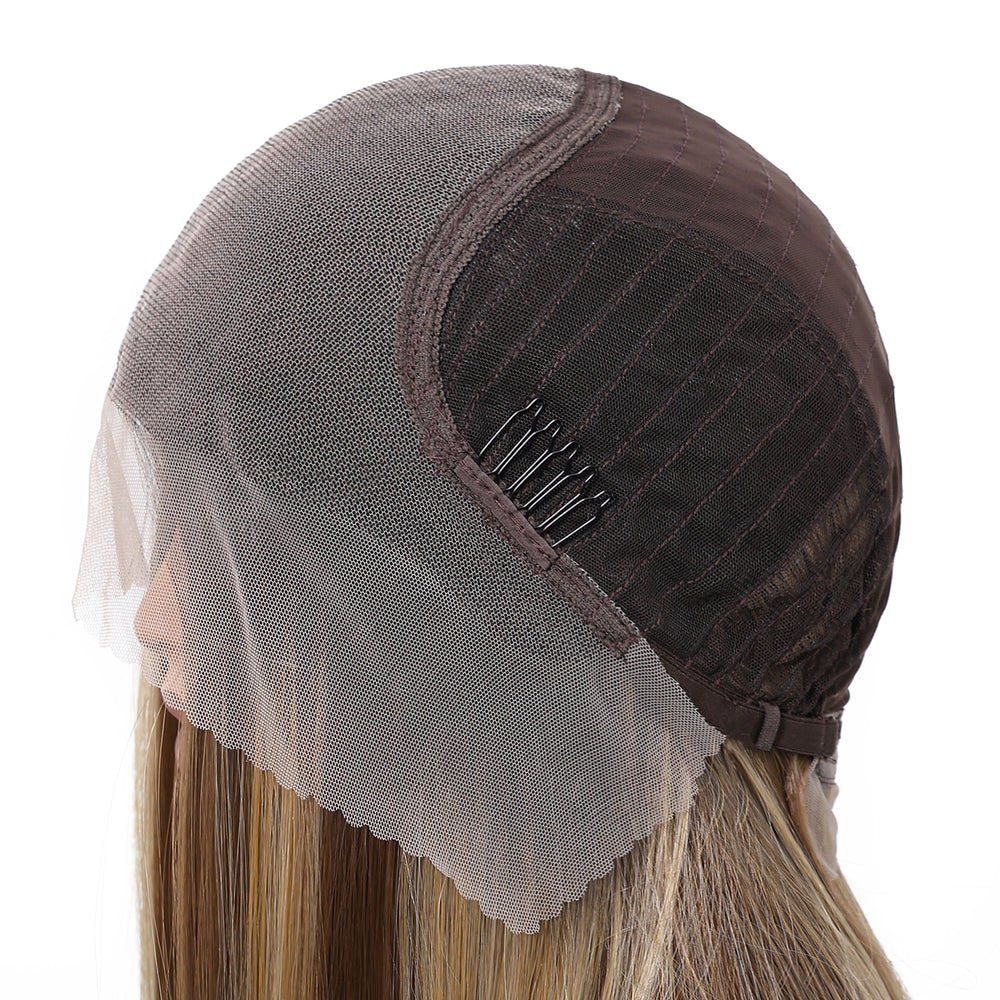 Long Dark Brunette 13x6 Lace Front Wig - MARKETPLACE