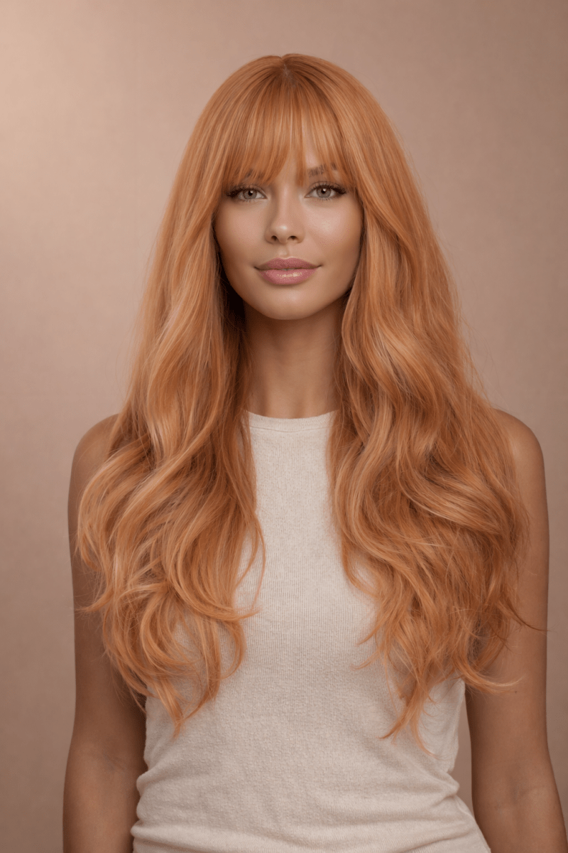 ZARA - Caramel - Fringe Front Wig - Milk &amp; Honey Wigs