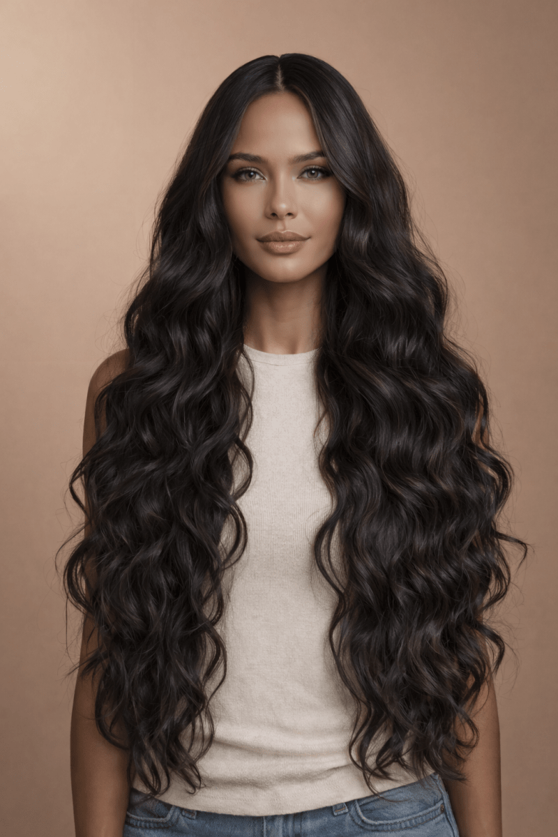 ZENDAYA - Darkest Brown - Lace Front Wig - Milk &amp; Honey Wigs