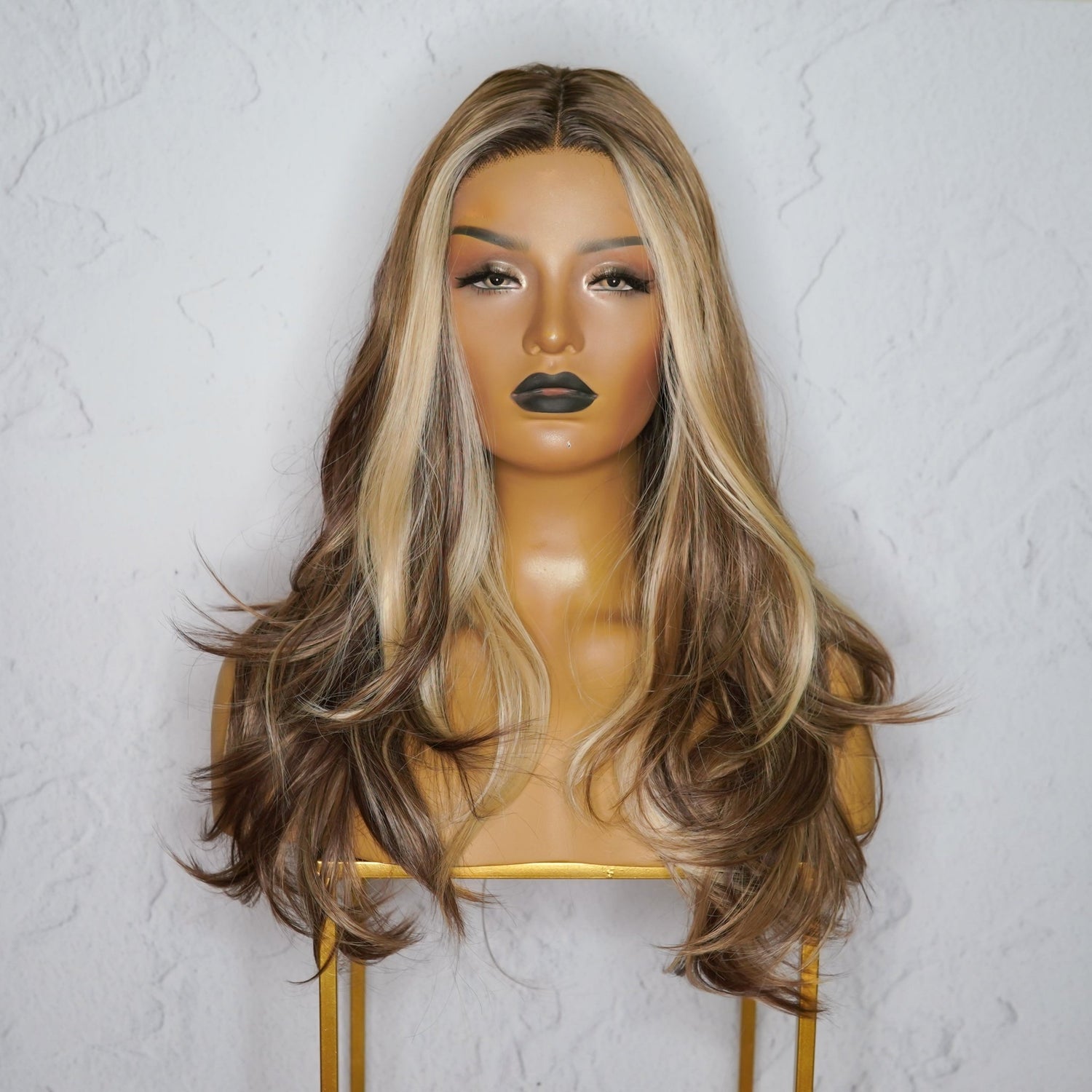 ZHRYEPA Ombre Lace Front Wig - Milk &amp; Honey Wigs