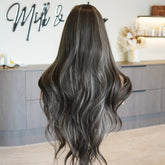 ZINA Mixed Brown 13x6 Lace Front Wig - Milk & Honey Wigs