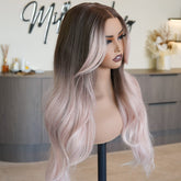 ZINA Oyster Pink 13x6 Lace Front Wig - Milk & Honey Wigs