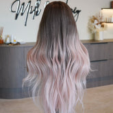 ZINA Oyster Pink 13x6 Lace Front Wig - Milk & Honey Wigs