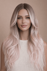 ZINA - Oyster Pink - Lace Front Wig - Milk & Honey Wigs
