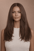 ZYPHER - Ash Brown - Lace Front Wig | Brown, 16 Inch, 13x6 Lace Front, Synthetic Hair | Milk & Honey Wigs