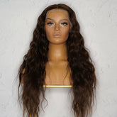 2 Dark Brown Lace Front Wig - SAMPLES - Milk & Honey Wigs